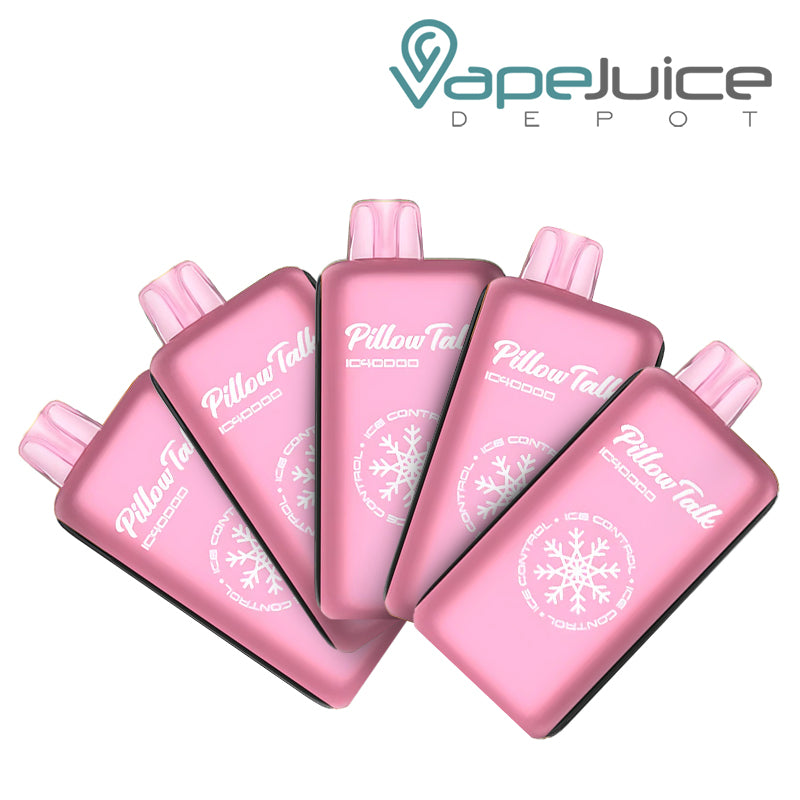 Pillow Talk IC40000 5 Pack Bundle Tropical Rainbow Blast - Vape Juice Depot