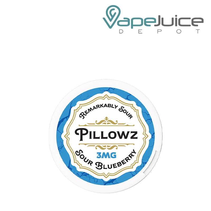 3mg Pillowz Pouches Sour Blueberry - Vape Juice Depot