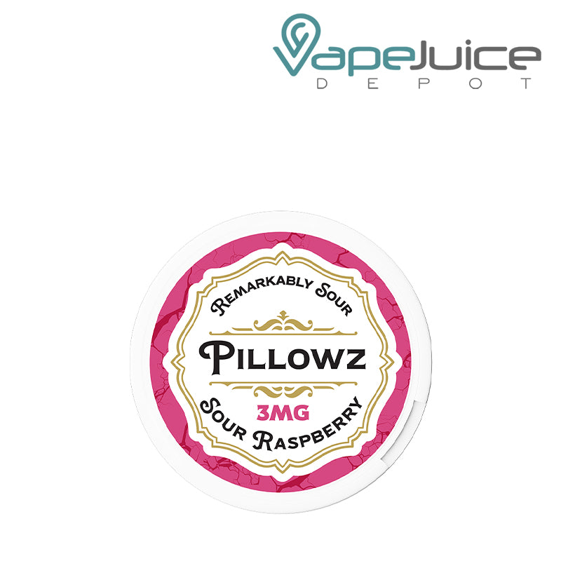 3mg Pillowz Pouches Sour Raspberry - Vape Juice Depot