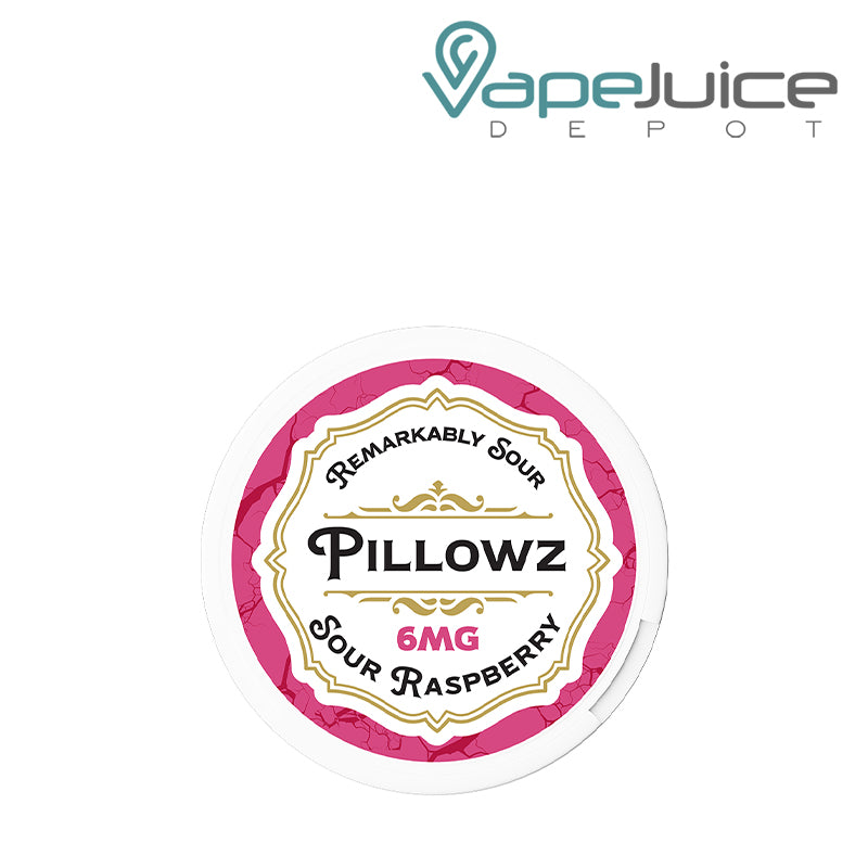 6mg Pillowz Pouches Sour Raspberry - Vape Juice Depot