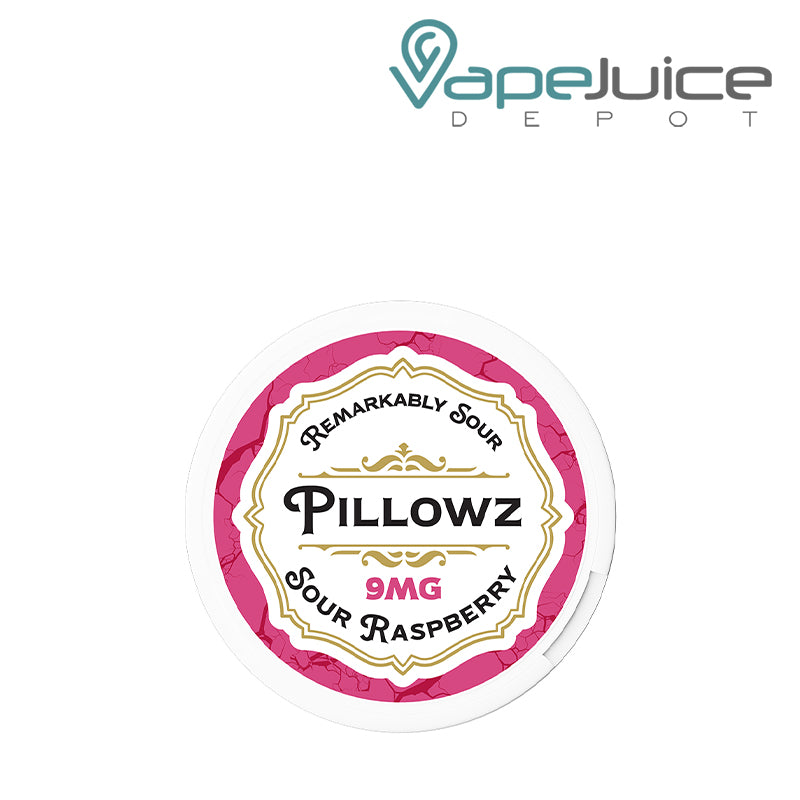 9mg Pillowz Pouches Sour Raspberry - Vape Juice Depot