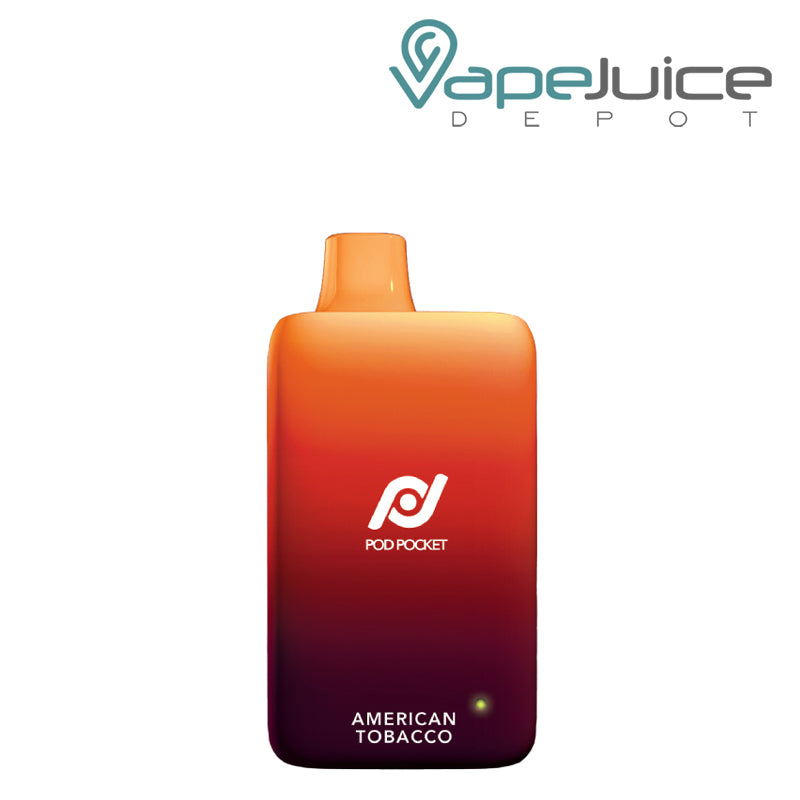 American Tobacco Pod Pocket 7500 American Tobacco Disposable - Vape Juice Depot