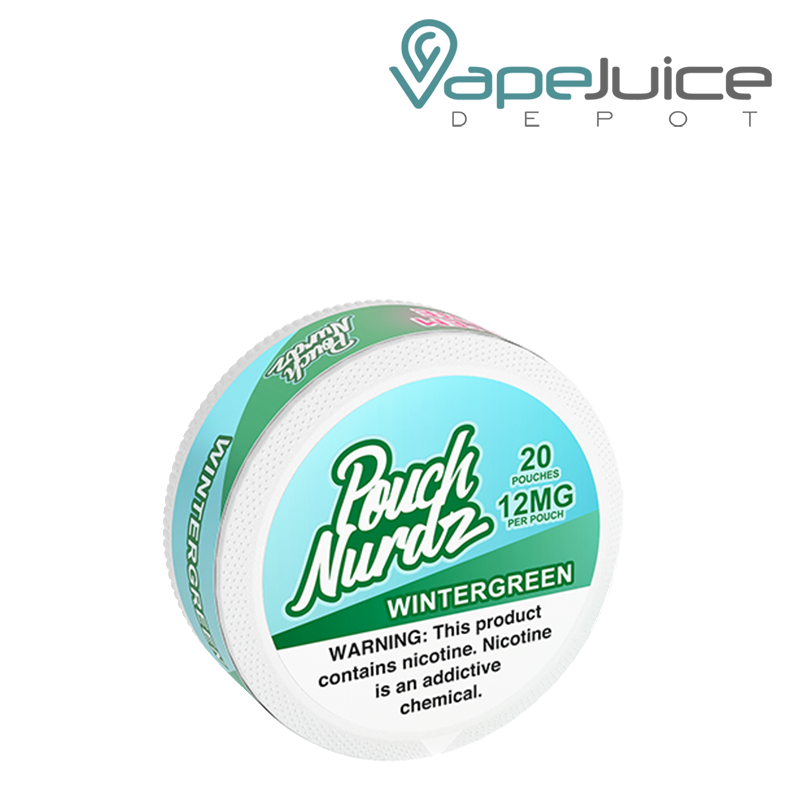 A 12mg Pouch Nurdz Wintergreen Nicotine Pouches - Vape Juice Depot