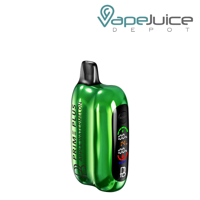 Apple Watermelon Prime Plus 26000 Disposable with display screen and firing button - Vape Juice Depot