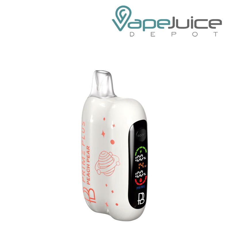 Peach Pear Prime Plus 26000 Disposable with display screen and firing button - Vape Juice Depot
