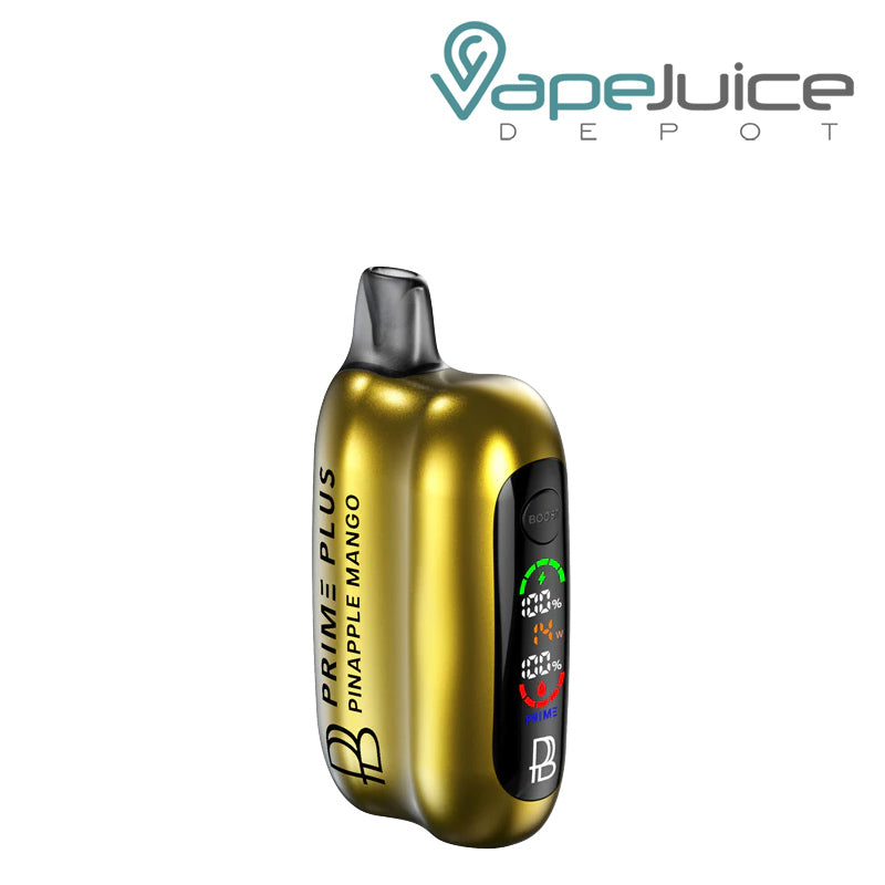 Pineapple Mango Prime Plus 26000 Disposable with display screen and firing button - Vape Juice Depot