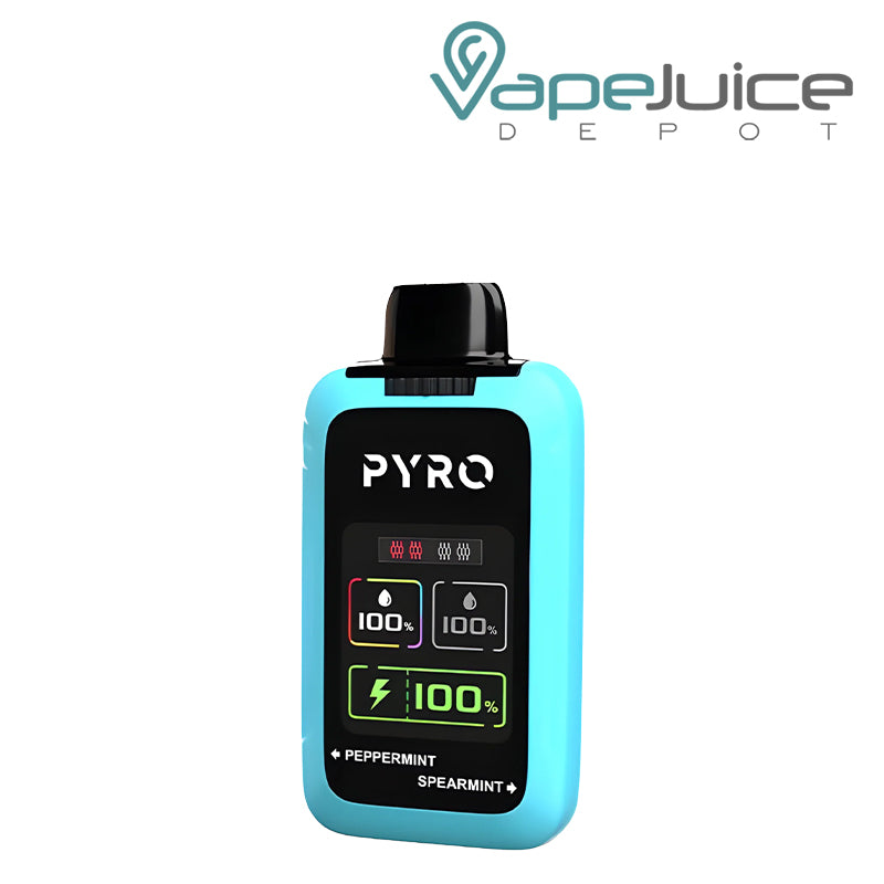 Peppermint & Spearmint Pyro Duo 30K Disposable with HD Screen - Vape Juice Depot