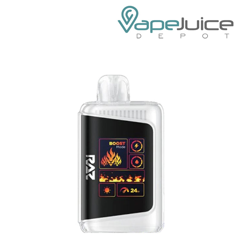 Clear RAZ DC25000 Disposable Vape with a HD display screen - Vape Juice Depot