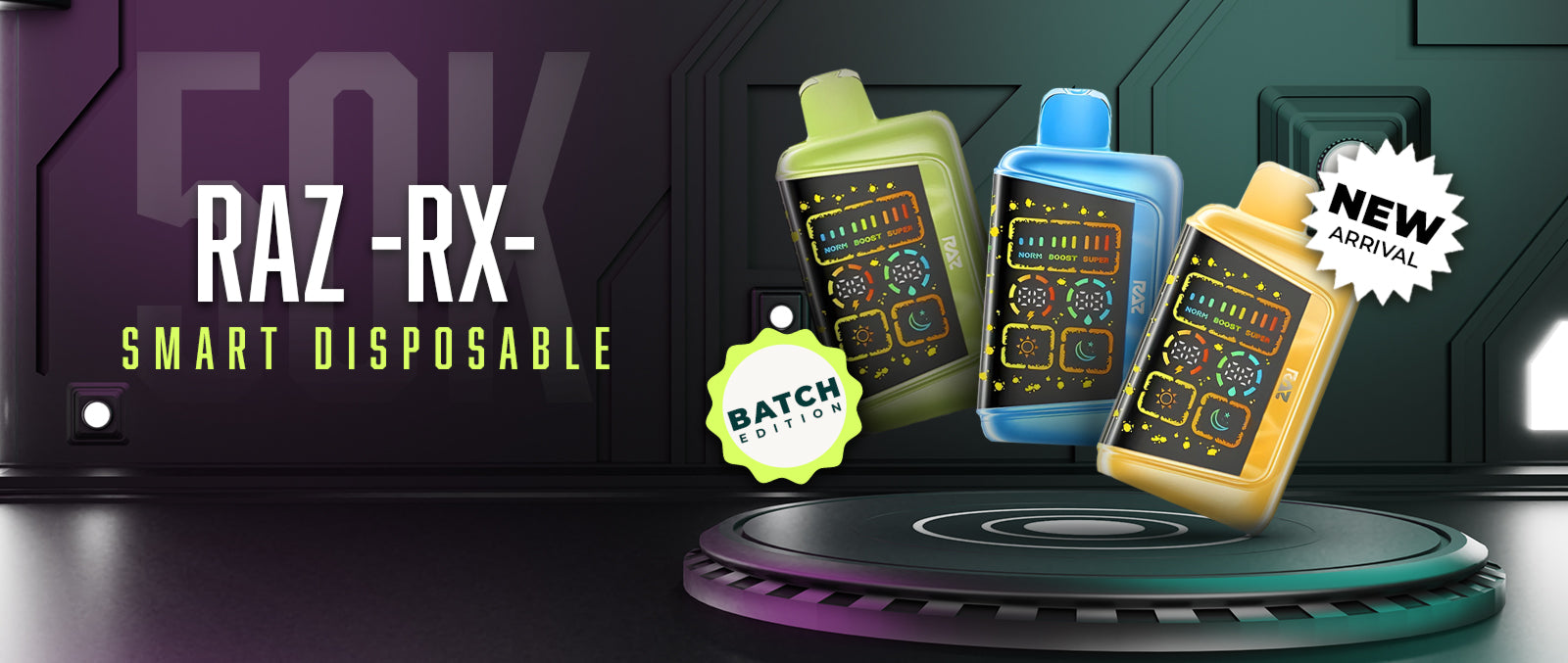 RAZ RX Batch Edition 50K Disposable