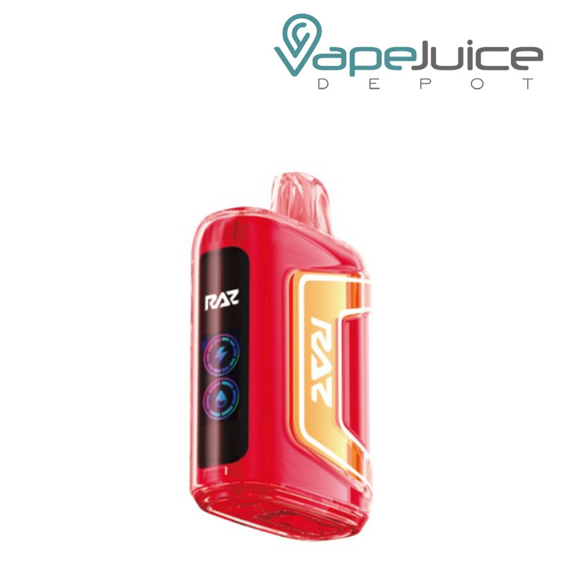 Georgia Peach Geek Vape RAZ TN9000 Disposable  and a 0.96″ HD Display Screen with eLiquid/ Battery Indicators- Vape Juice Depot