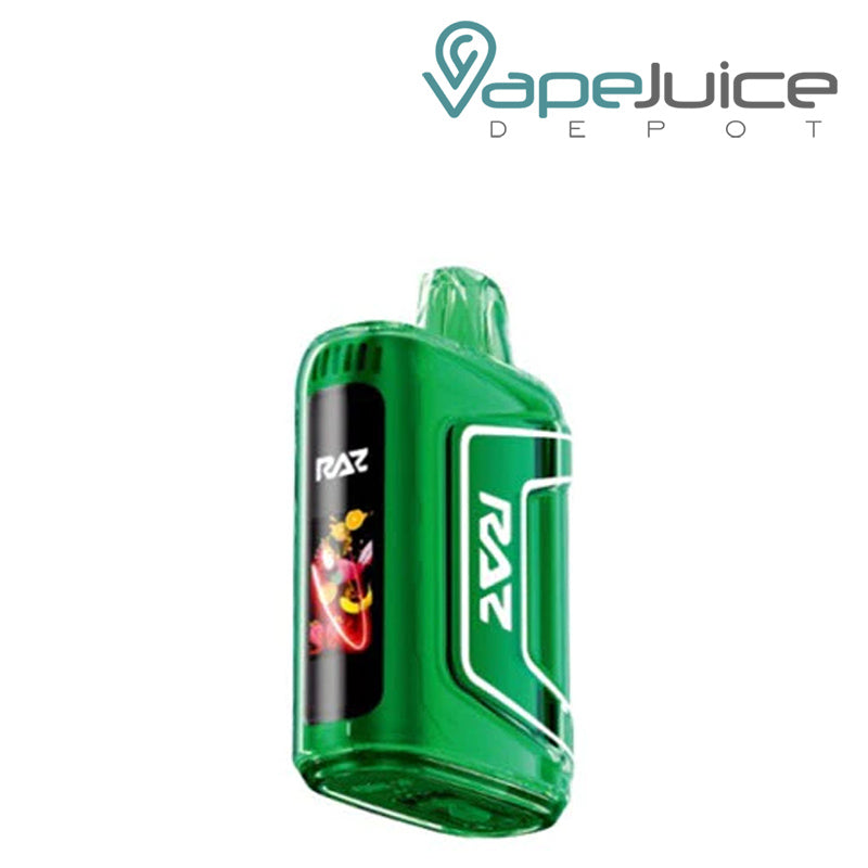 White Gummy Watermelon Geek Vape RAZ TN9000 Disposable  and a 0.96″ HD Display Screen with eLiquid/ Battery Indicators - Vape Juice Depot