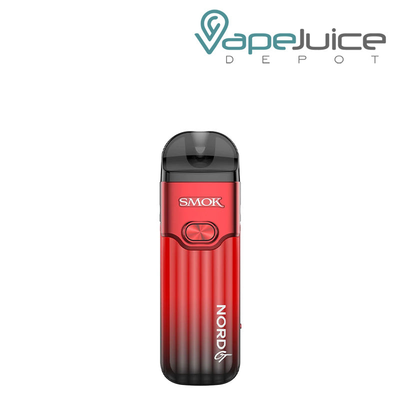 Red Black SMOK Nord GT Pod Kit with firing button - Vape Juice Depot