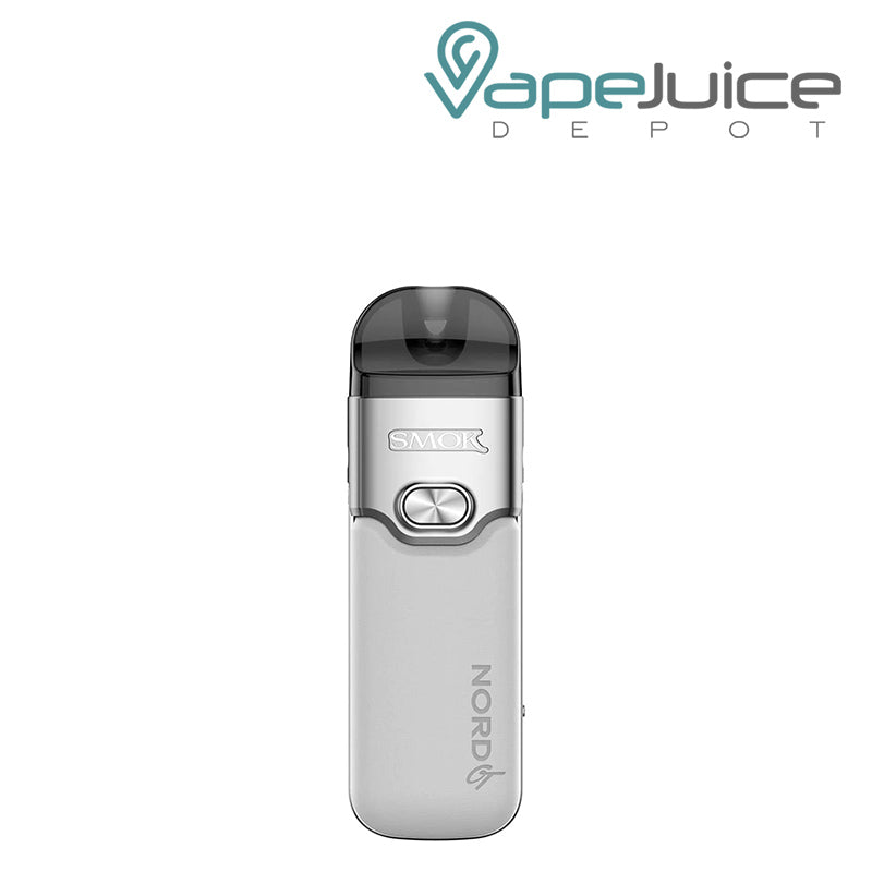 White SMOK Nord GT Pod Kit with firing button - Vape Juice Depot