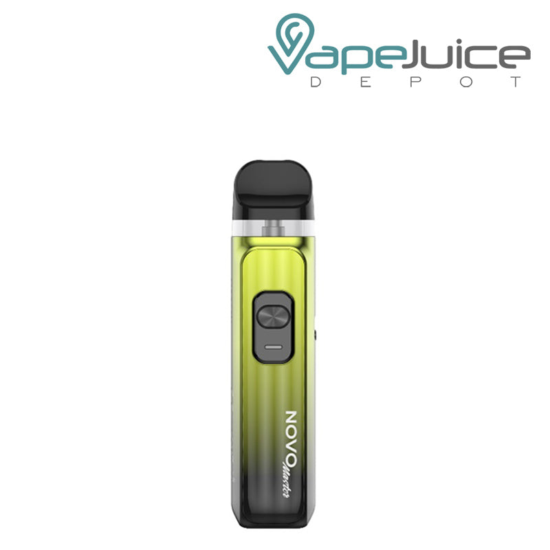 Green Black SMOK Novo Master Kit with firing button - Vape Juice Depot