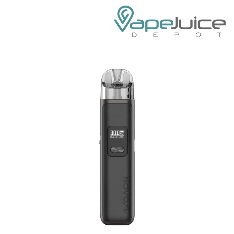 Black Gun Metal SMOK Novo Pro Pod Kit with adjustment button - Vape Juice Depot