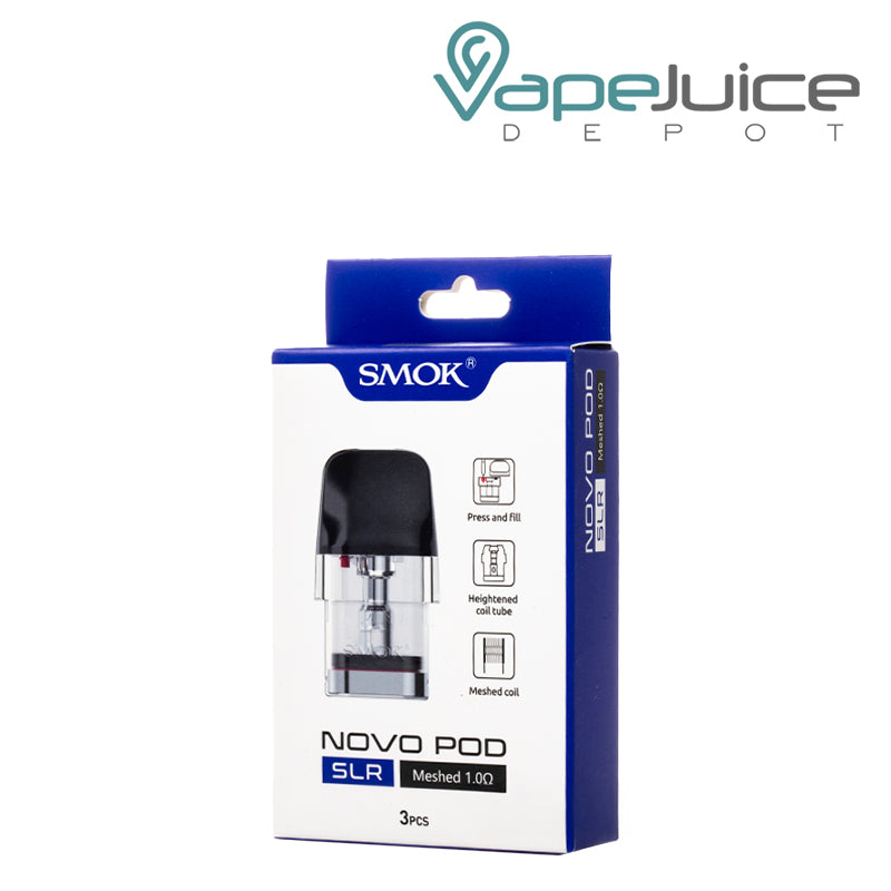 A Box of 1.0ohm SMOK Novo SLR Replacement Pods - Vape Juice Depot