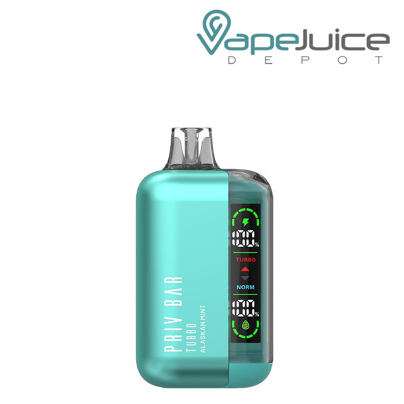 Alaska Mint SMOK Priv Bar Turbo 15K Disposable with display screen - Vape Juice Depot