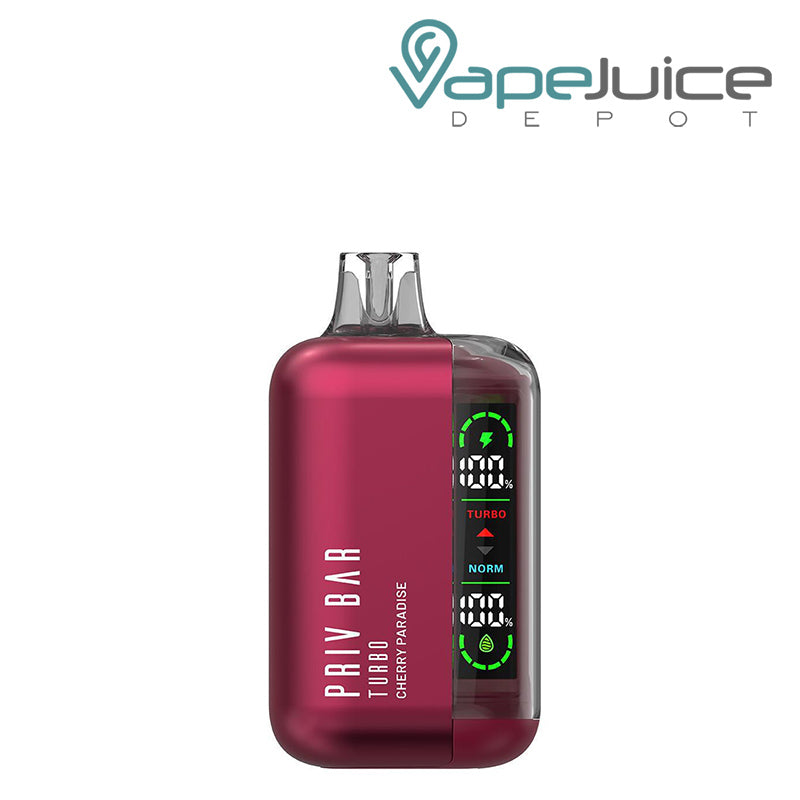 Cherry Paradise SMOK Priv Bar Turbo 15K Disposable with display screen - Vape Juice Depot