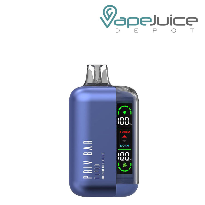 Honolulu Blue SMOK Priv Bar Turbo 15K Disposable with display screen - Vape Juice Depot