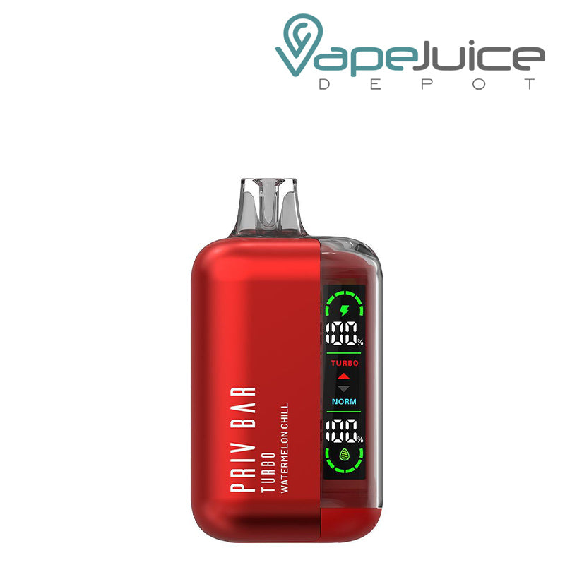 Watermelon Chill SMOK Priv Bar Turbo 15K Disposable with display screen - Vape Juice Depot