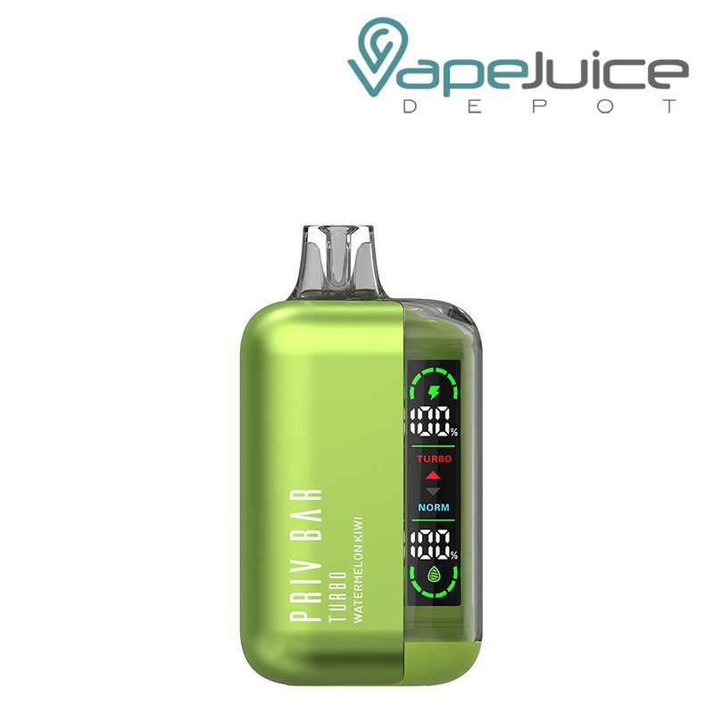 Watermelon Kiwi SMOK Priv Bar Turbo 15K Disposable with display screen - Vape Juice Depot