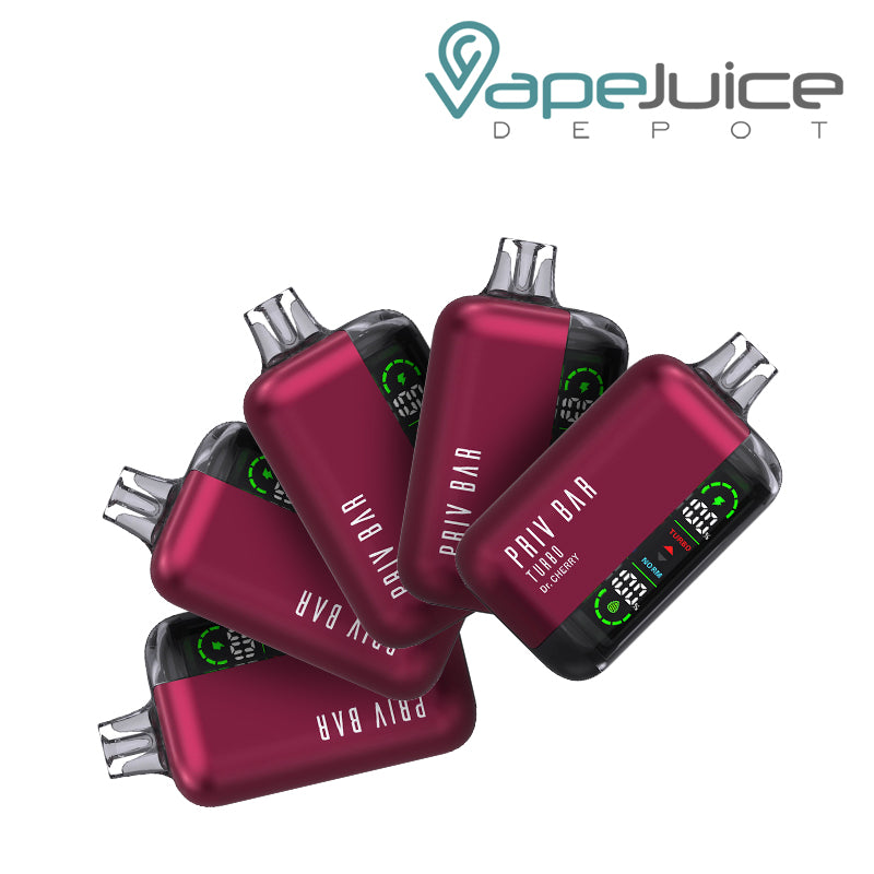 Dr Cherry SMOK Priv Bar Turbo 5-Pack Bundle - Vape Juice Depot