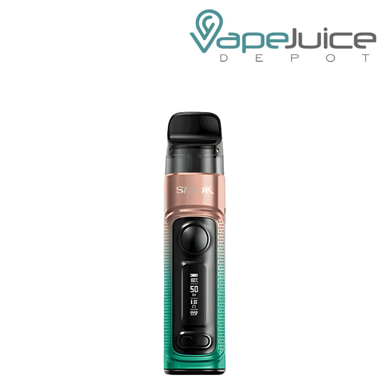 Pink Green SMOK RPM C Pod Kit with an OLED Screen - Vape Juice Depot