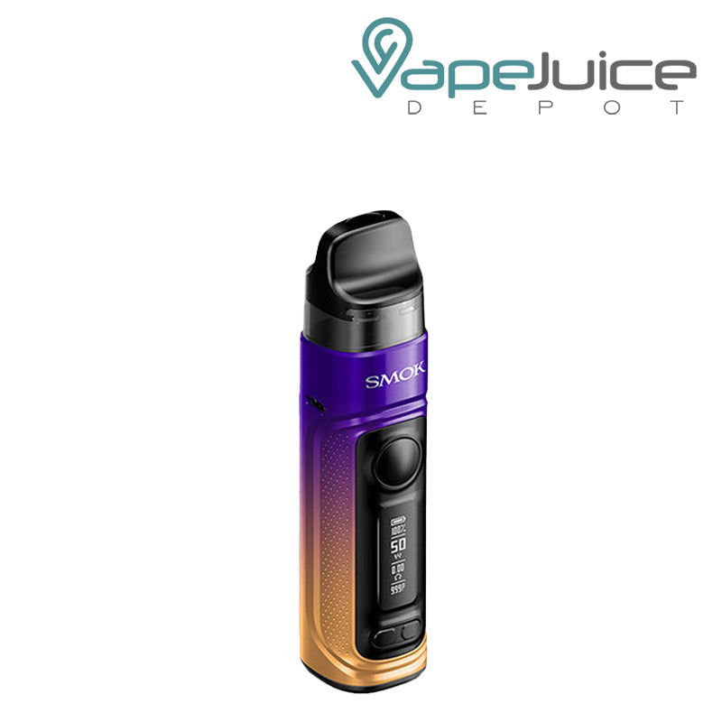 Top view of SMOK RPM C Pod Kit with an OLED Screen - Vape Juice Depot