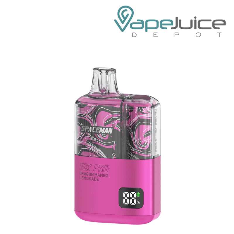 Dragon Mango Lemonade SMOK Spaceman 10K Pro Disposable with a Display Screen - Vape Juice Depot