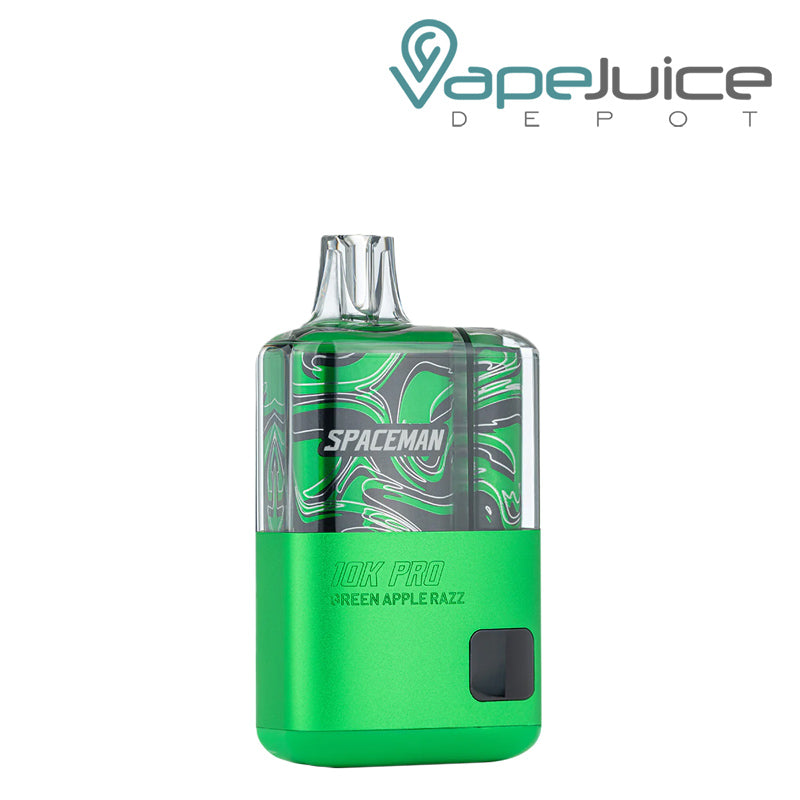 Green Apple Razz SMOK Spaceman 10K Pro Disposable with a Display Screen - Vape Juice Depot