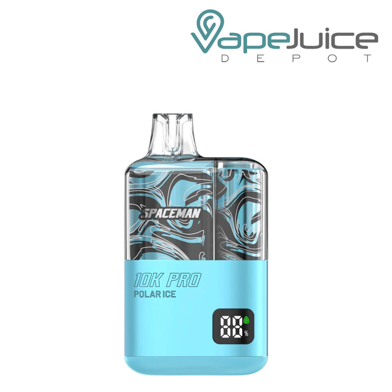 Polar Ice SMOK Spaceman 10K Pro Disposable with a Display Screen - Vape Juice Depot