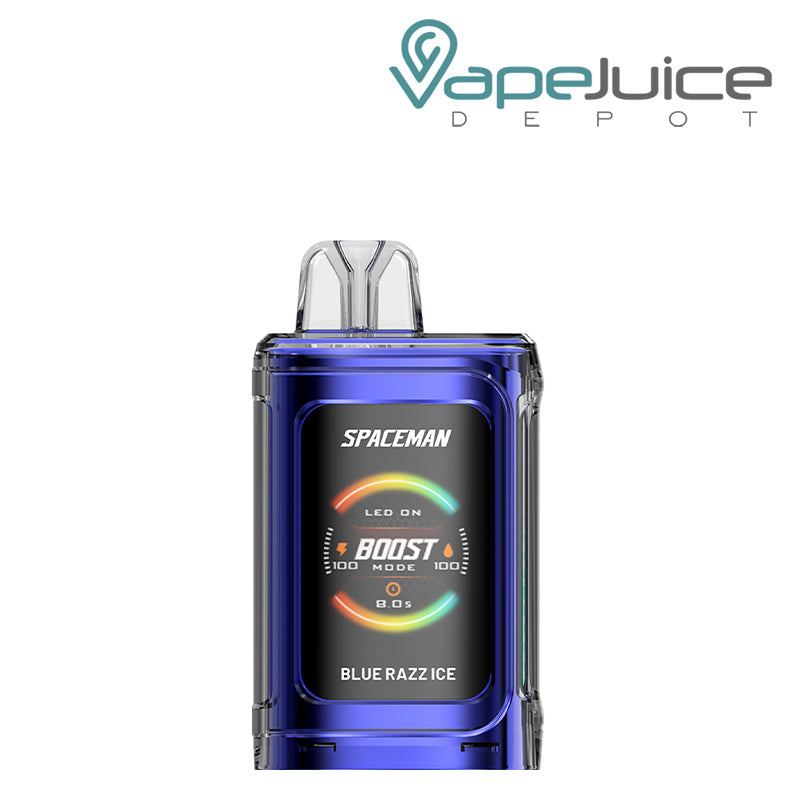 Blue Razz Ice SMOK Spaceman Prism 20K Disposable with display screen - Vape Juice Depot