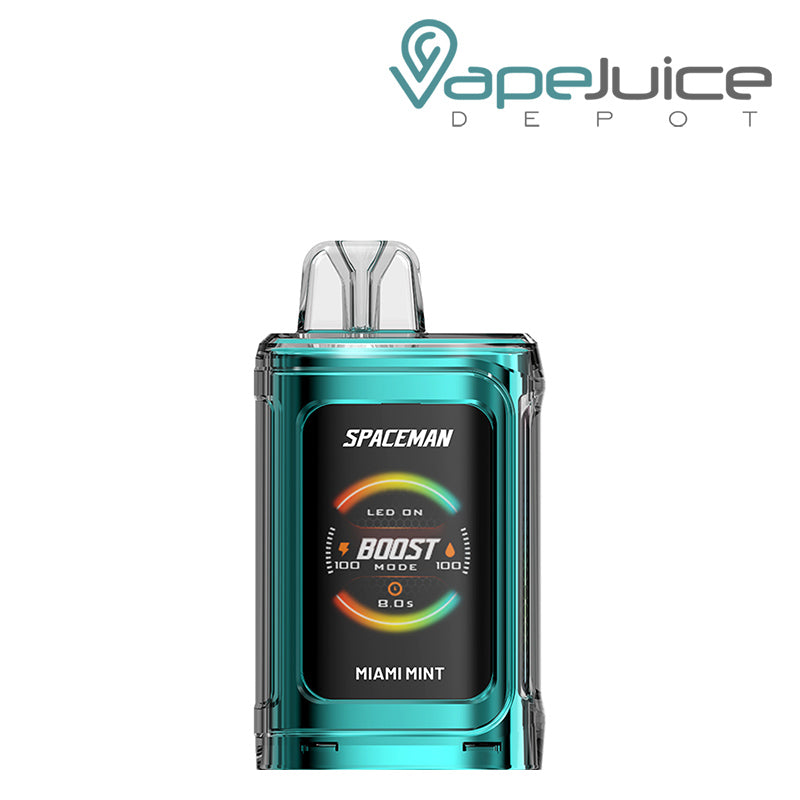 Miami Mint SMOK Spaceman Prism 20K Disposable with display screen - Vape Juice Depot