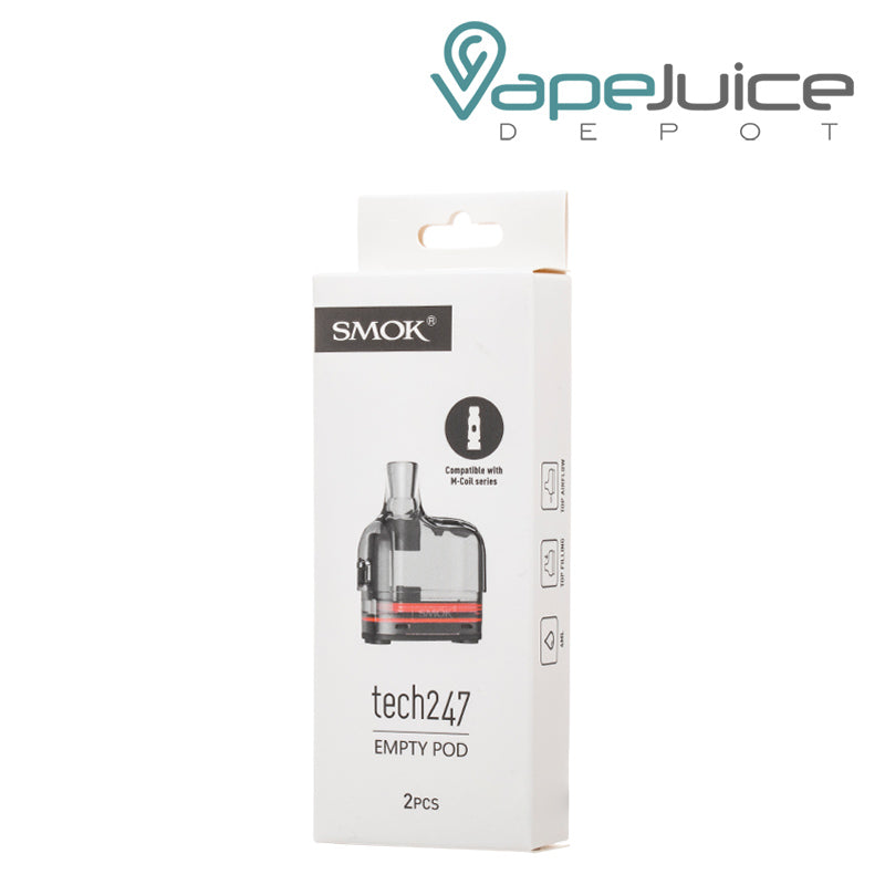 A Box of SMOK Tech247 Replacement Pods - Vape Juice Depot