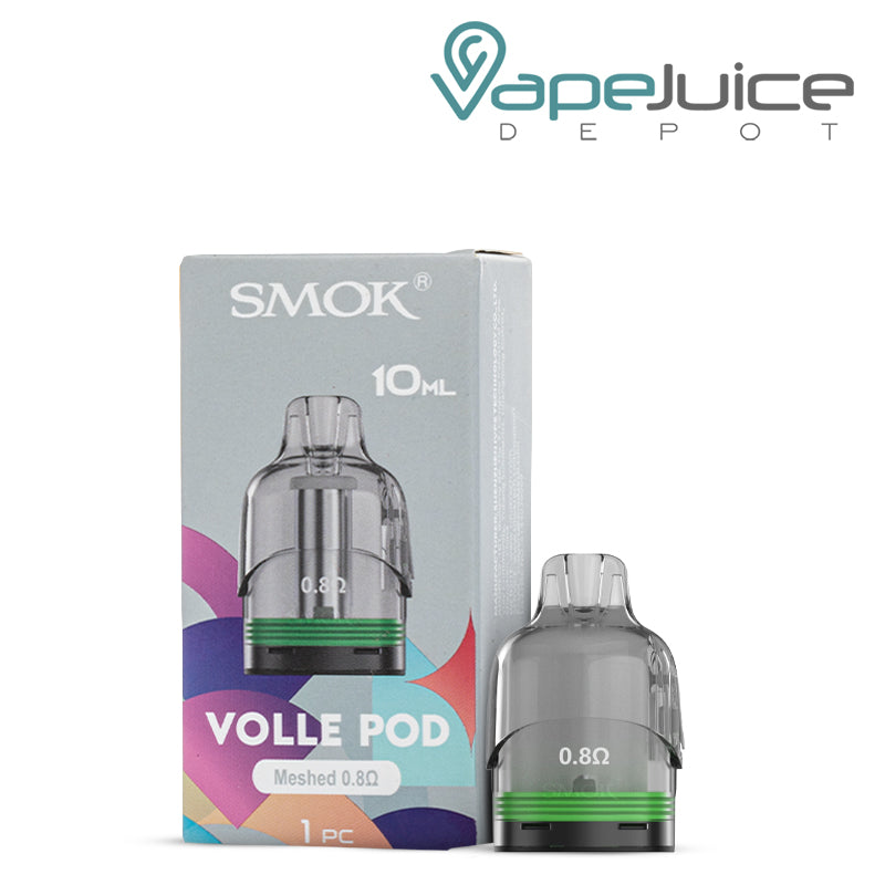 A Box of 0.8ohm SMOK VOLLE Replacement Pod - Vape Juice Depot