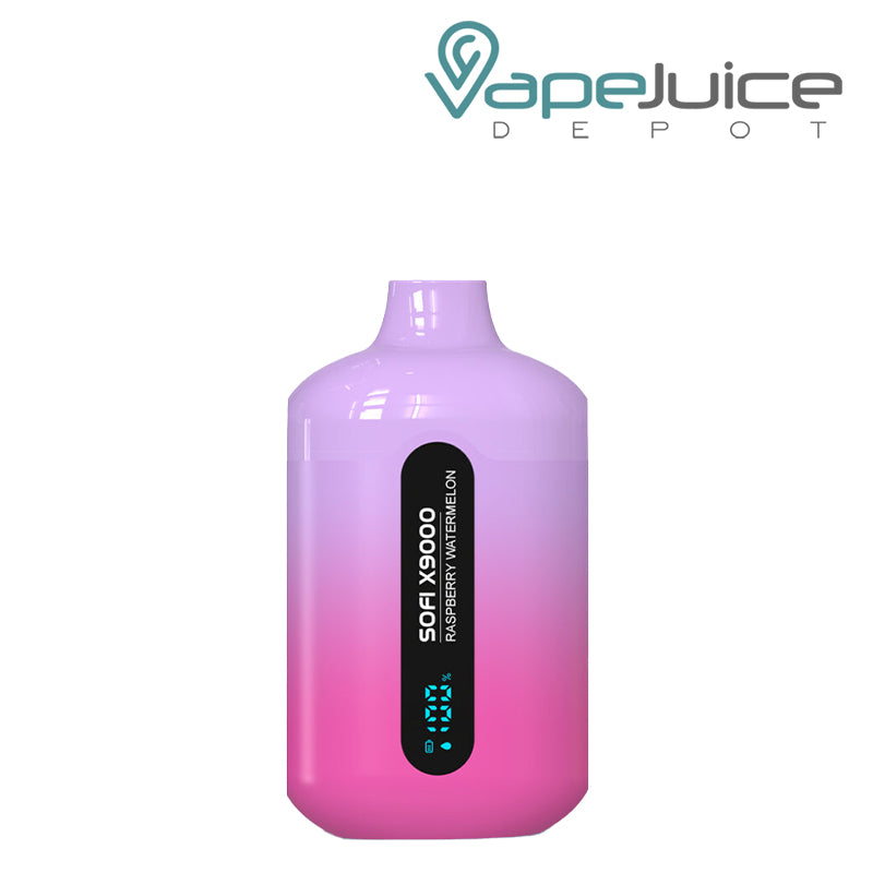 Raspberry Watermelon SOFI X9000 Zero Nicotine Disposable - Vape Juice Depot