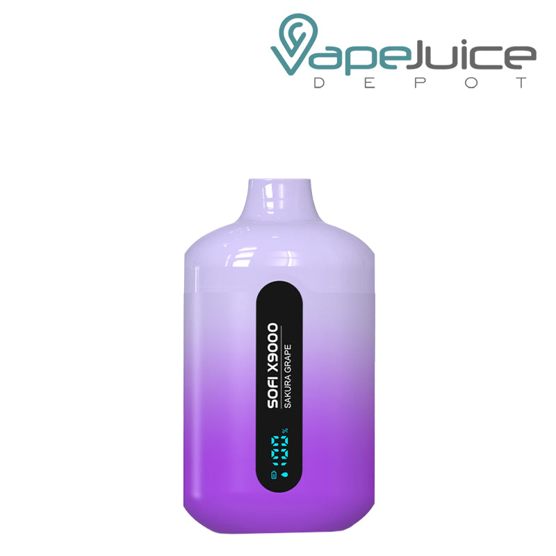 Sakura Grape SOFI X9000 Zero Nicotine Disposable - Vape Juice Depot