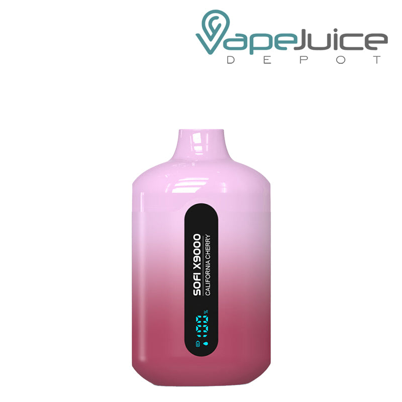 California Cherry SOFI X9000 Zero Nicotine Disposable - Vape Juice Depot