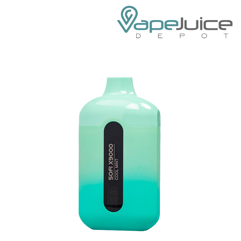 Cool Mint SOFI X9000 Zero Nicotine Disposable - Vape Juice Depot
