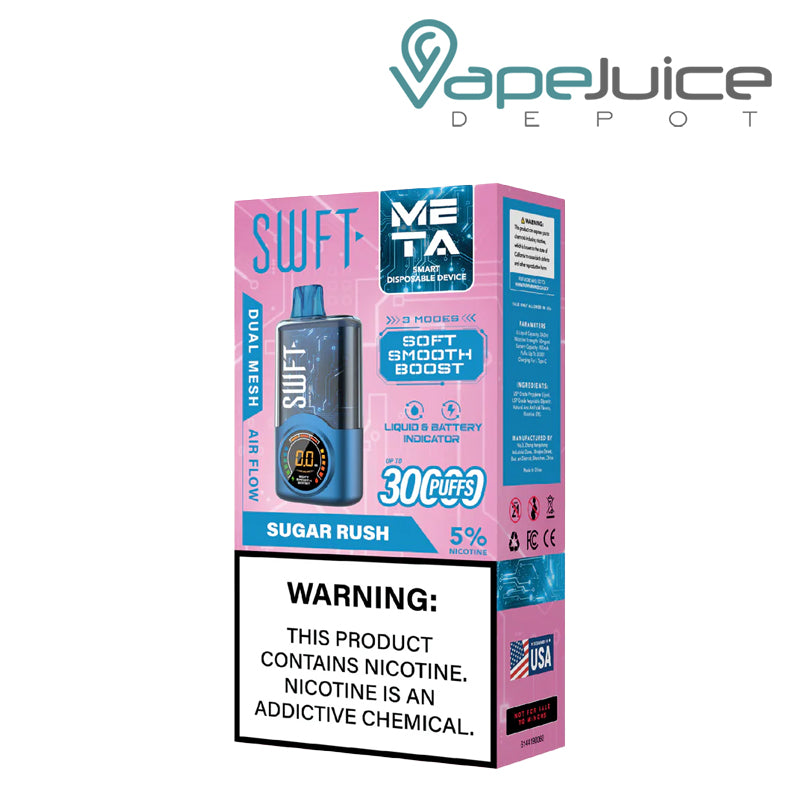 A Box of SWFT Meta 30K Disposable - Vape Juice Depot