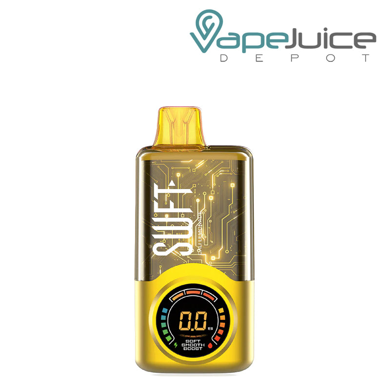 Cali Lemonade SWFT Meta 30K Disposable with its display screen - Vape Juice Depot