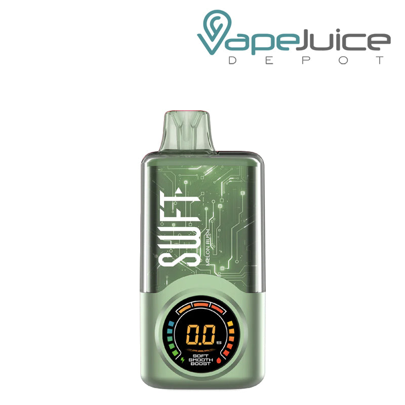 Melon Rush SWFT Meta 30K Disposable with its display screen - Vape Juice Depot