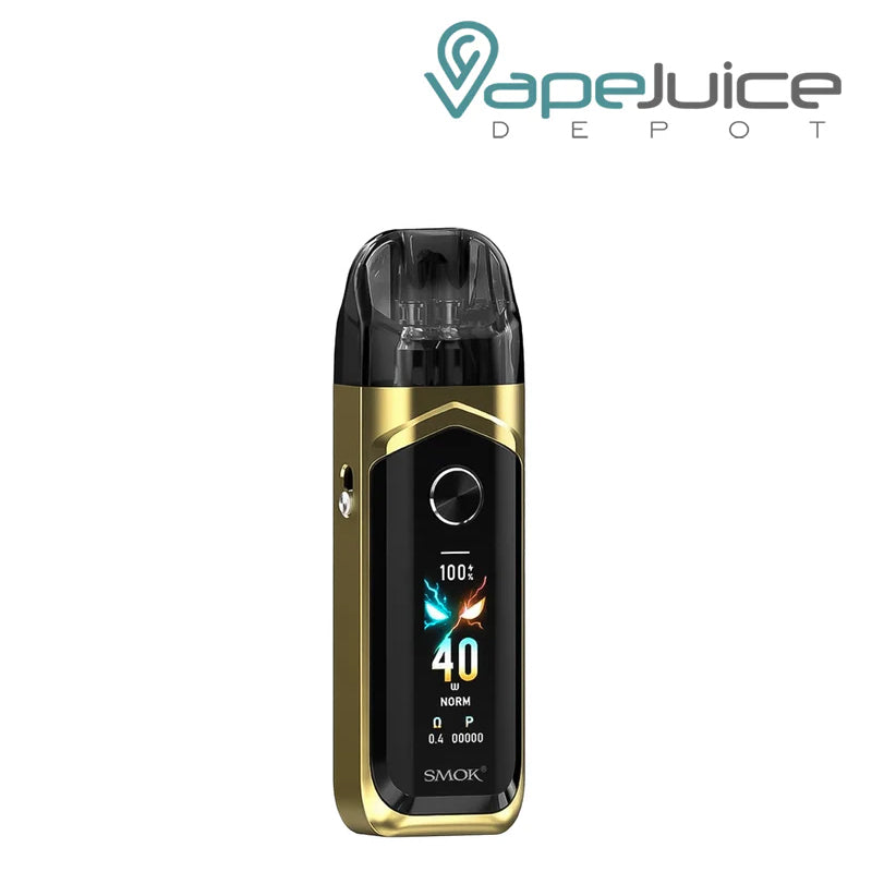 Gold SMOK Nord 6 Pod System Kit with display screen - Vape Juice Depot