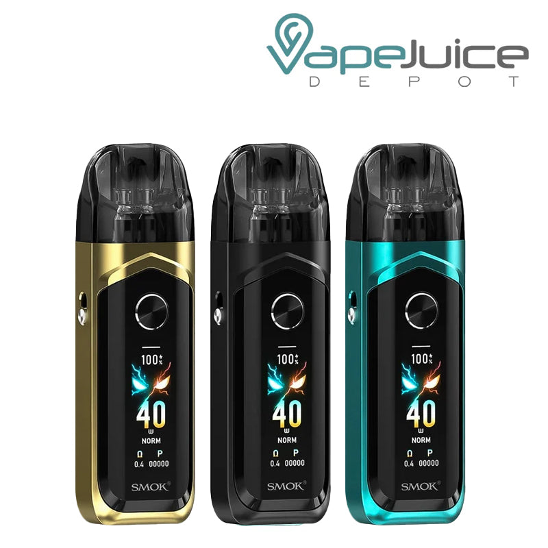 Three color of SMOK Nord 6 Pod System Kit - Vape Juice Depot