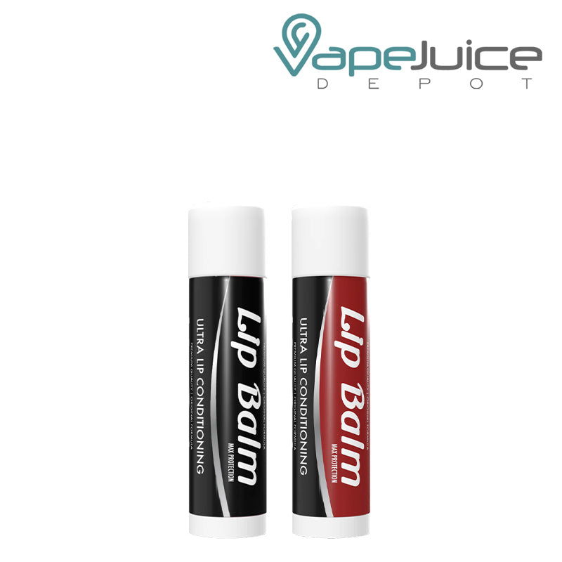 Black and Red Smyle Lip Balm Cart Pen Battery - Vape Juice Depot