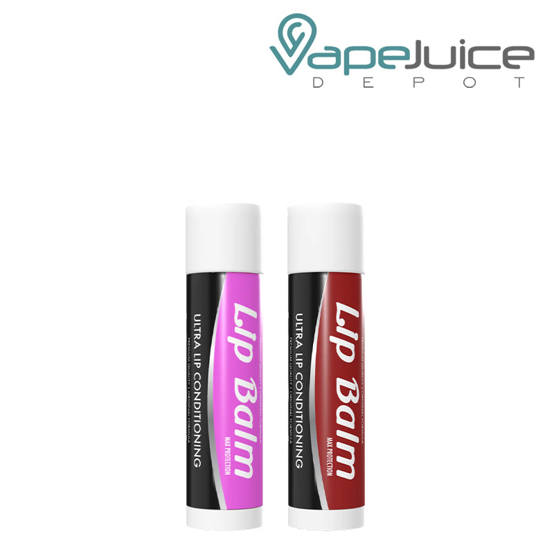 Red and Pink Smyle Lip Balm Cart Pen Battery - Vape Juice Depot