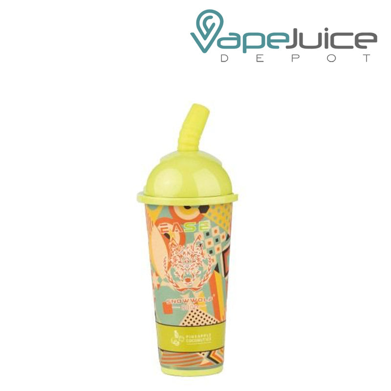 Pineapple Coconut Ice Snowwolf Ease 8000 Disposable - Vape Juice Depot