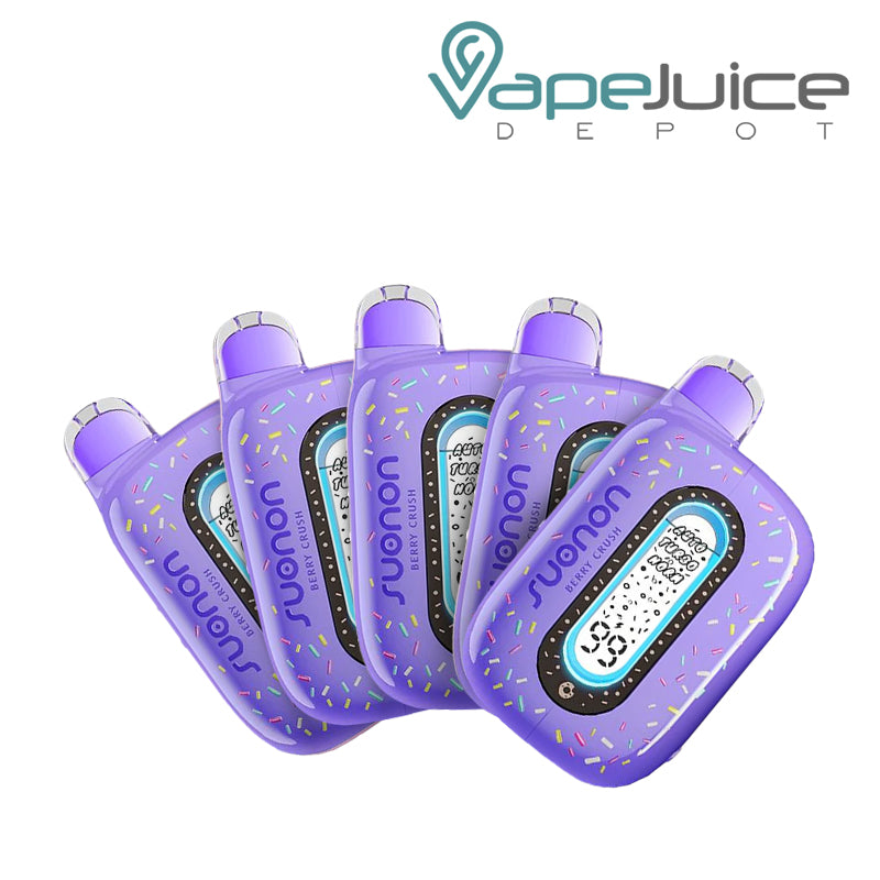 Suonon Donete 50K 5 Pack Bundle The Mighty Grape - Vape Juice Depot