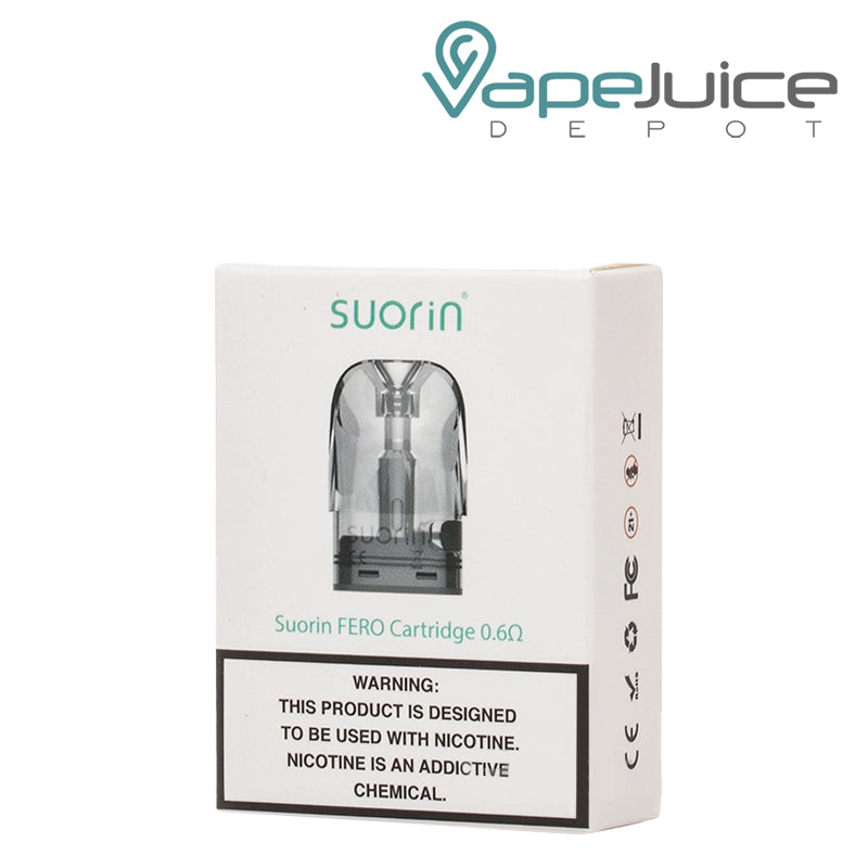 A Box of Suorin Fero Replacement Pods o.6ohm - Vape Juice Depot