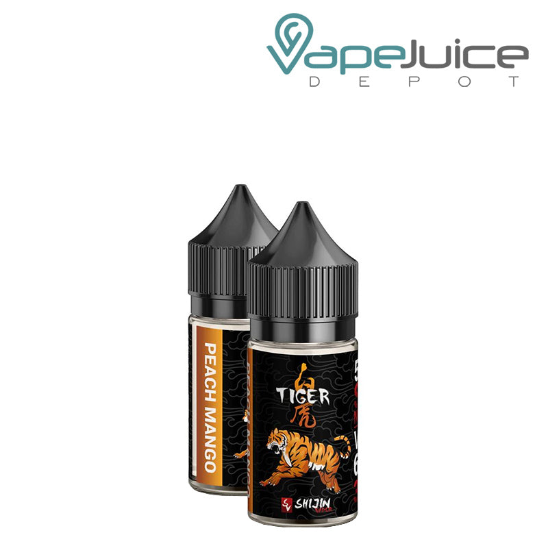 A 30ml bottle of Tiger Salt Nic Shijin Vapor - Vape Juice Depot